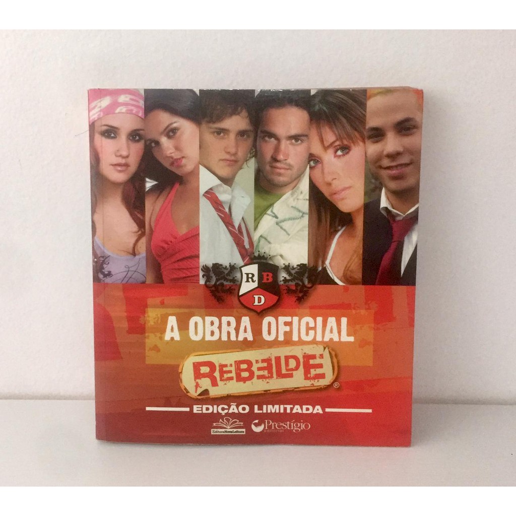 Livro Rbd Rebelde A Obra Oficial Shopee Brasil