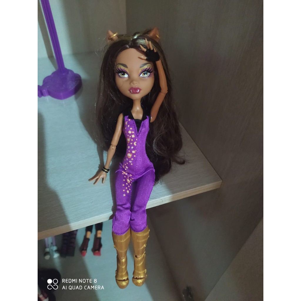 Boneca Monster High Clawdeen Festival De M Sica Leia A Descri O