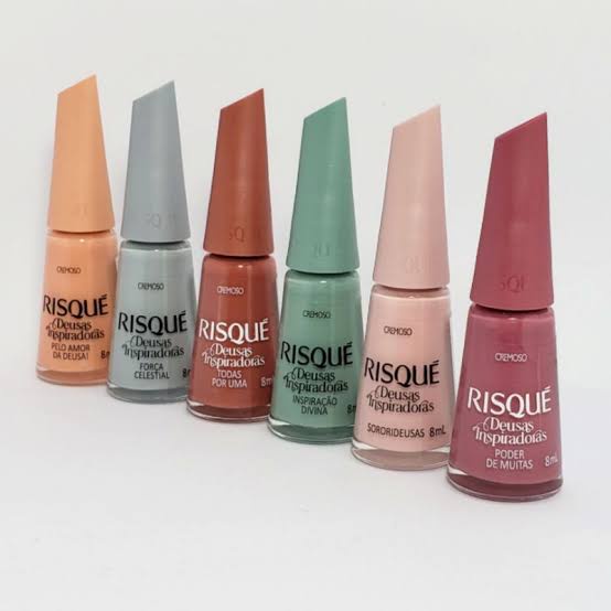 Esmalte Risque Cole O Deusas Inspiradoras Shopee Brasil