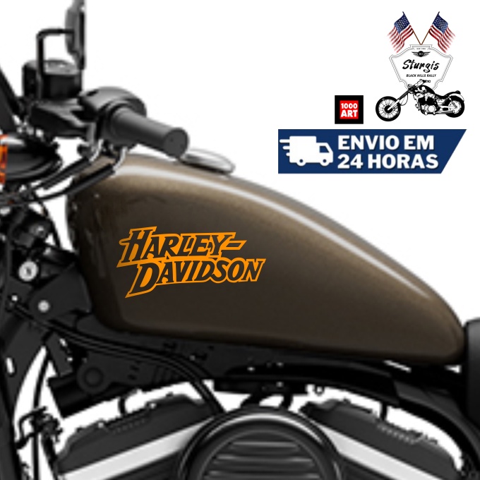 Adesivo Harley Davidson Tanque Lateral Paralama Adesivos