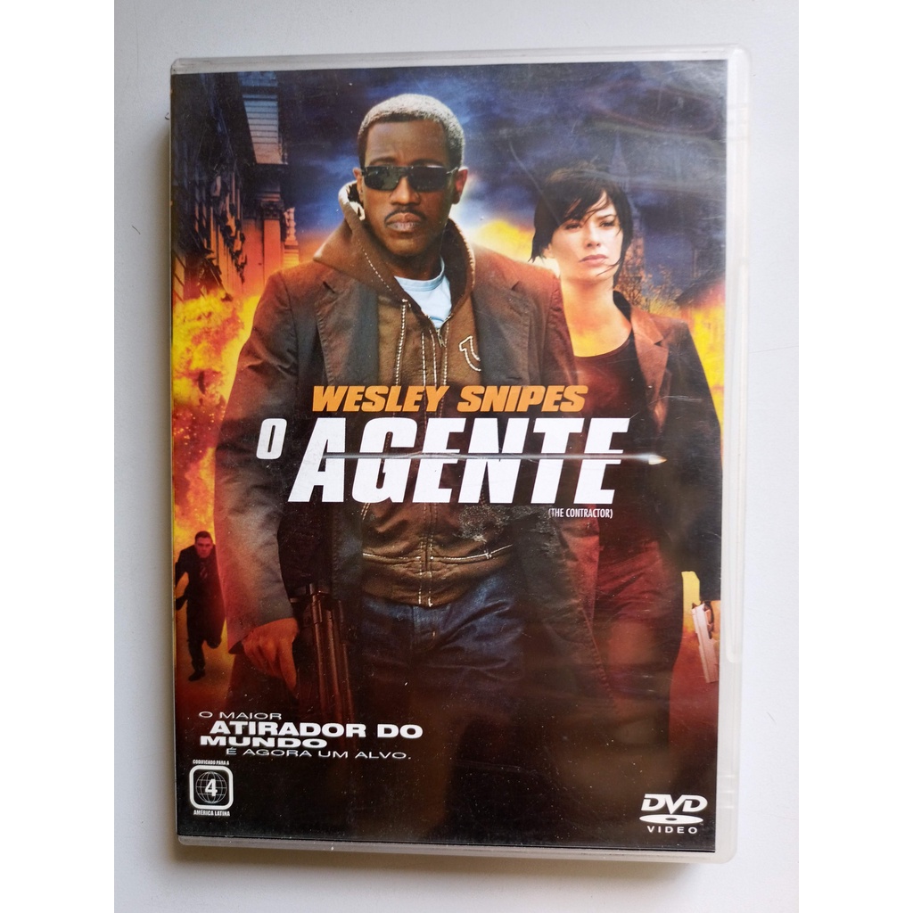 Dvd O Agente Wesley Snipes Filme Ação Original Shopee Brasil