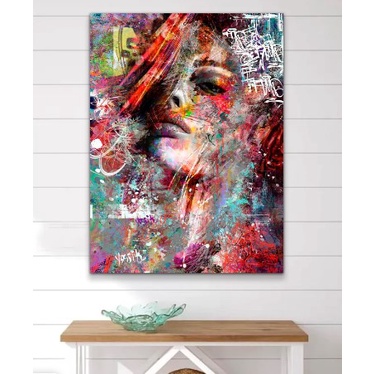 Quadro Abstrato Grafite Shopee Brasil