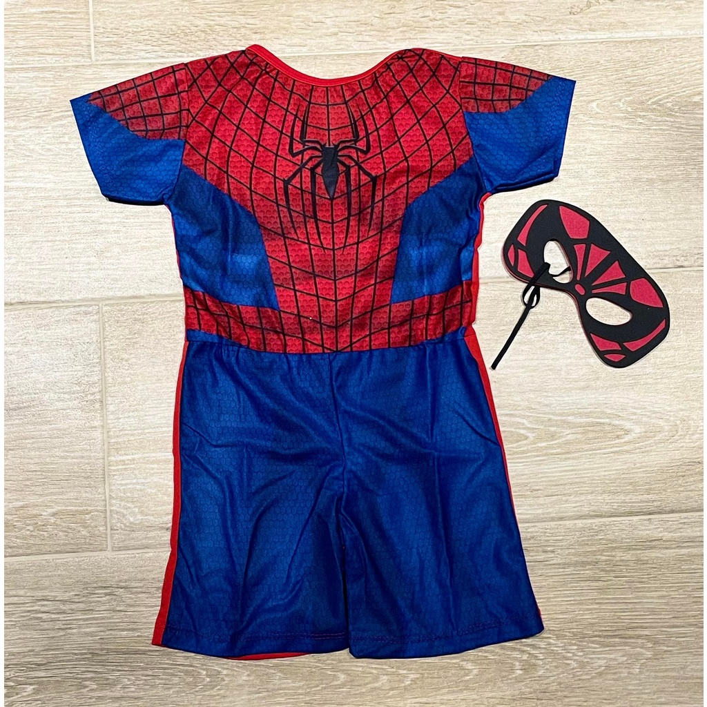 Fantasia Infantil Homem Aranha Vingadores Avengers A Anos Shopee