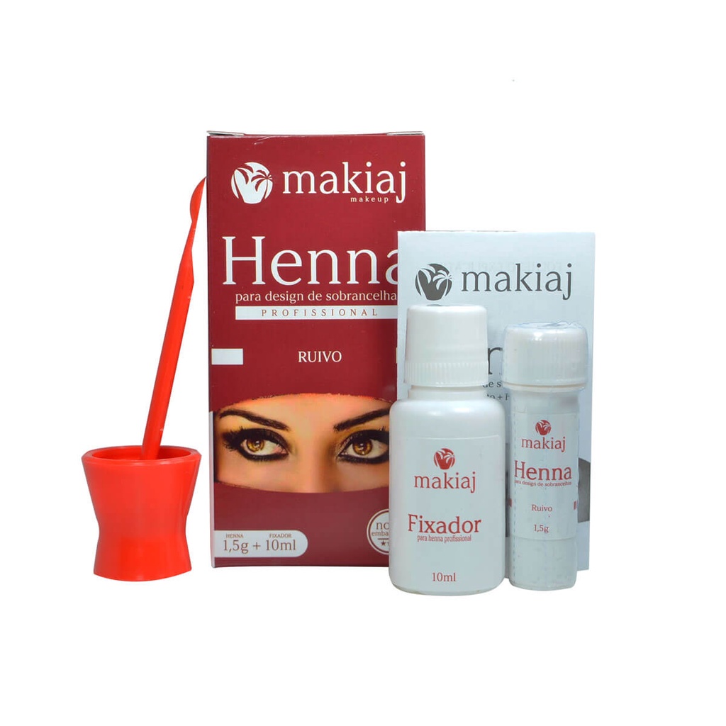 Henna Sobrancelhas Makiaj Alto Rendimento E Fixa O Rena Shopee Brasil