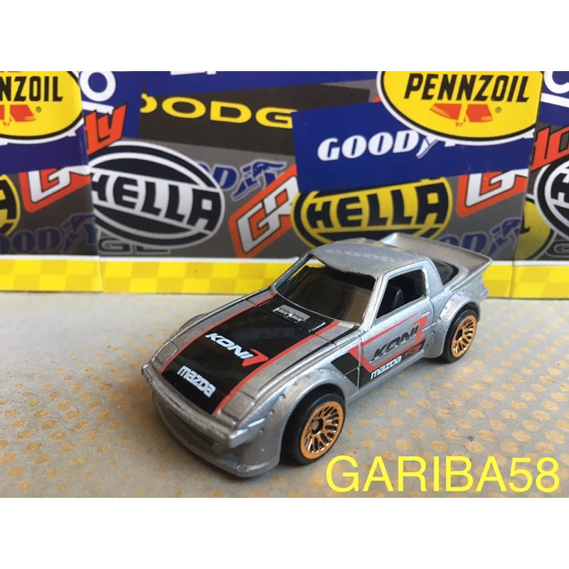 HOT WHEELS MAZDA RX KONI SPEED GRAPHICS GARIBA Shopee Brasil