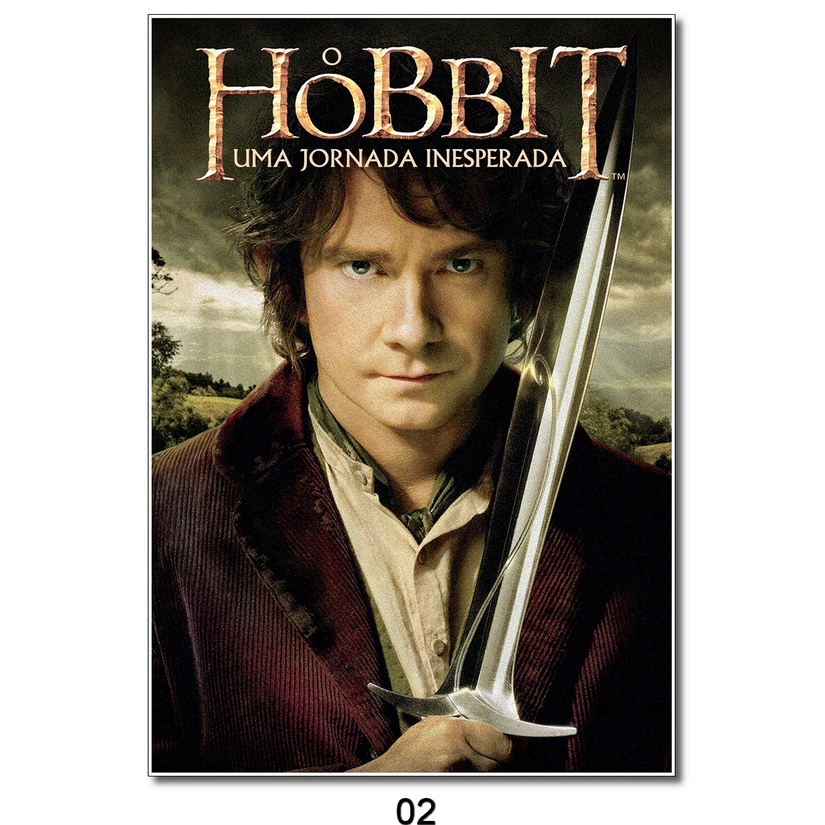 Poster Filme 02 O Hobbit Uma Jornada Inesperada Shopee Brasil