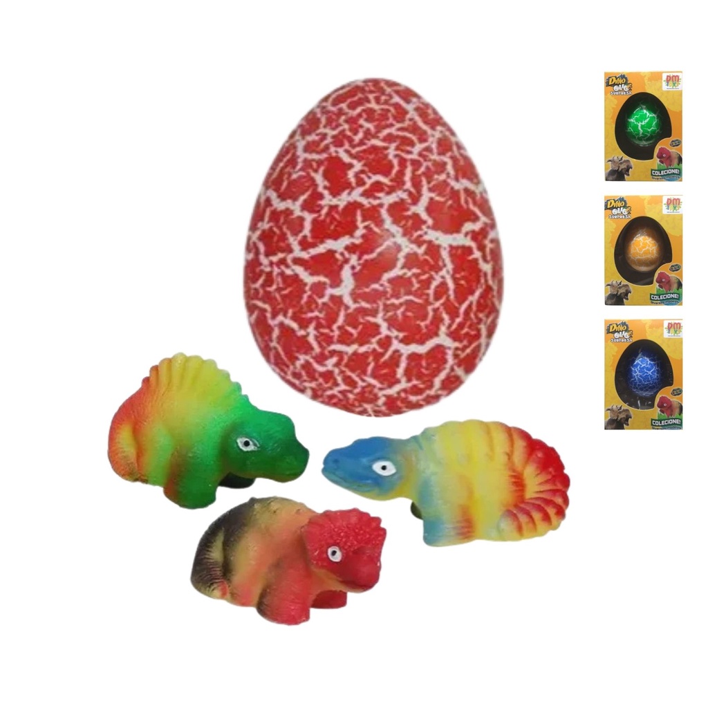 Brinquedo Dino Ovo Surpresa Color Choca E Cresce Colecione Shopee Brasil