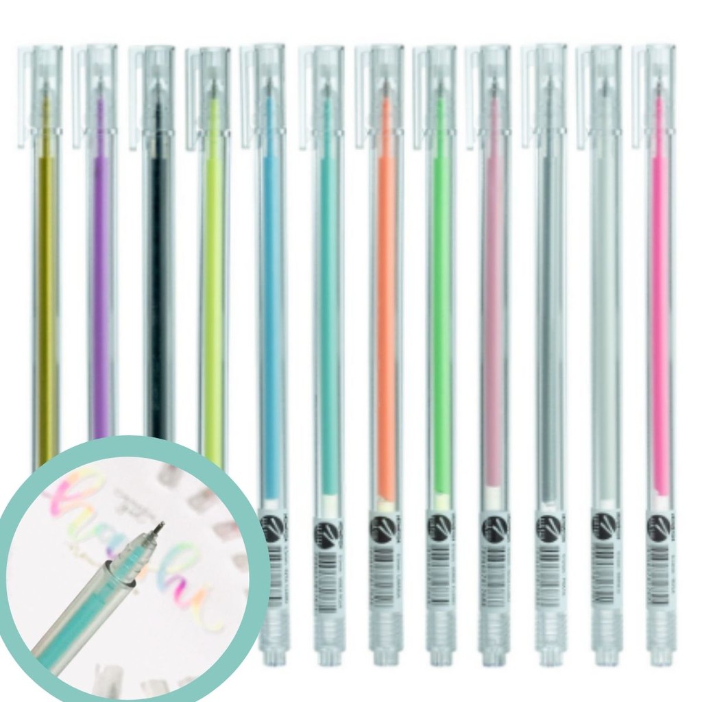 Caneta Gel Newpen Hashi Mm Shopee Brasil