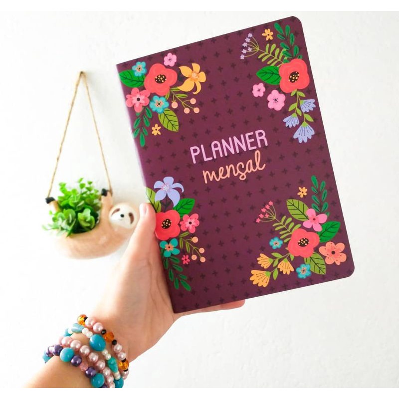 Planner Mensal Permanente Cartões Gigantes Shopee Brasil