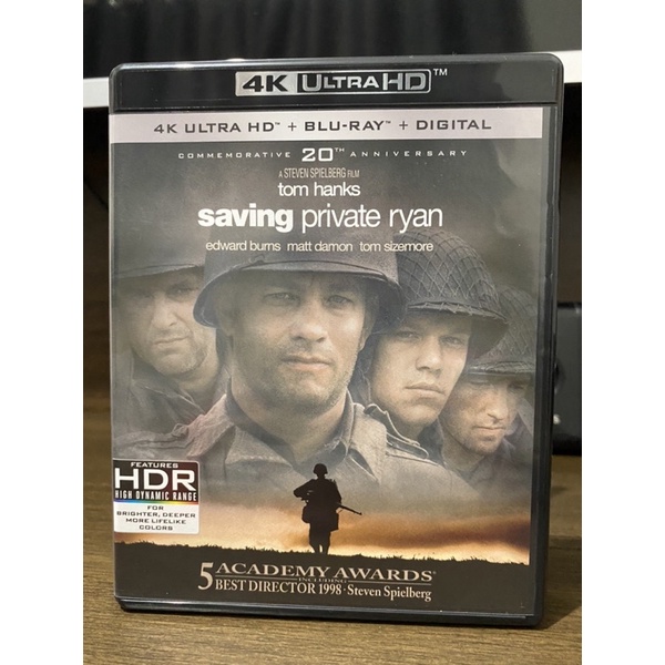 O Resgate Do Soldado Ryan 4K Blu Ray UHD Saving Private Ryan