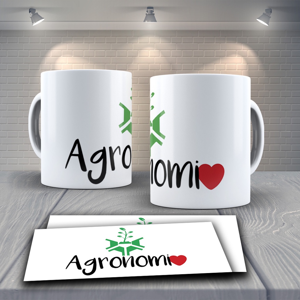 Caneca Personalizada Tema Agronomia Shopee Brasil