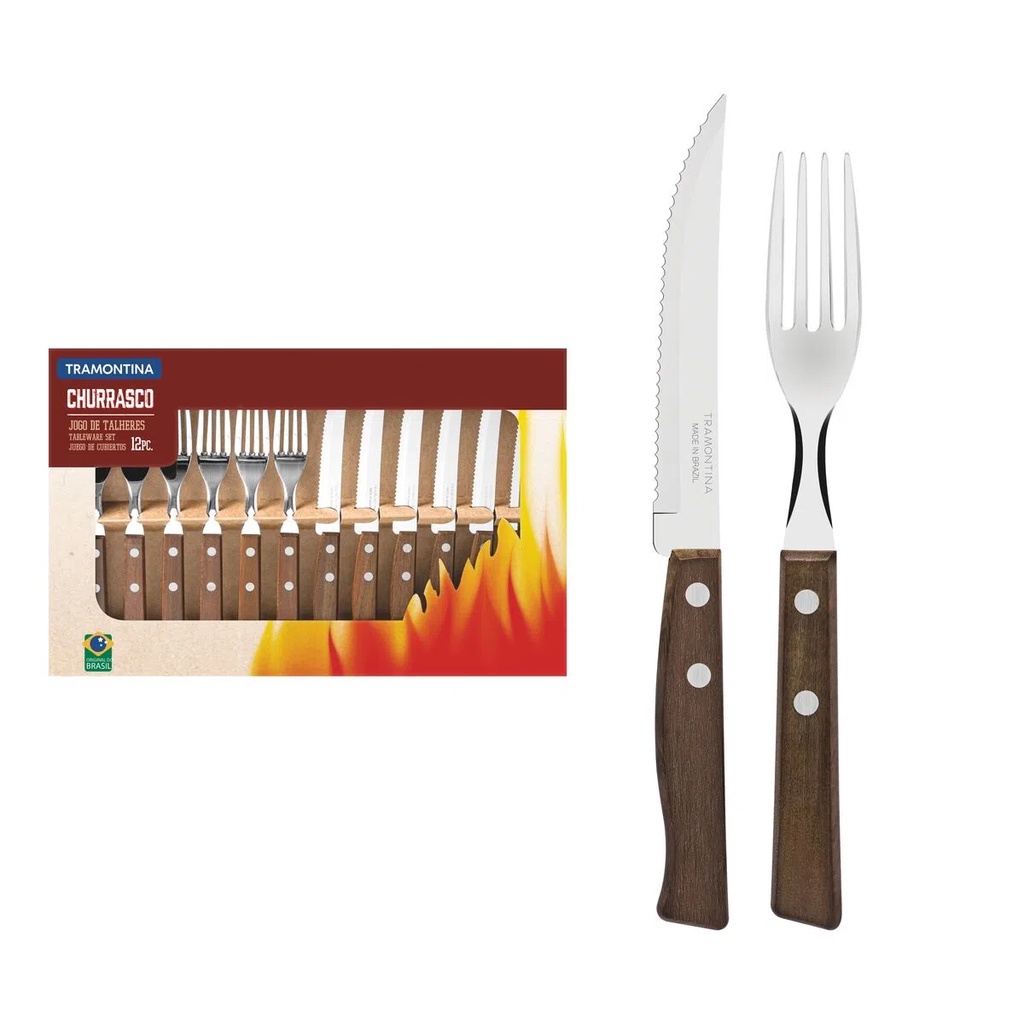 Kit Talheres Da Tramontina Para Churrasco O Mais Procurado Para O Dia