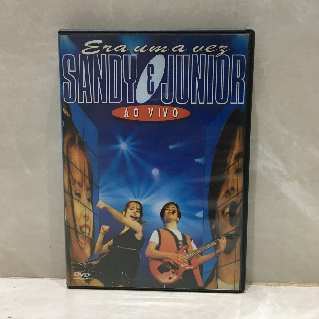 Dvd Sandy E Junior Era Uma Vez Shopee Brasil