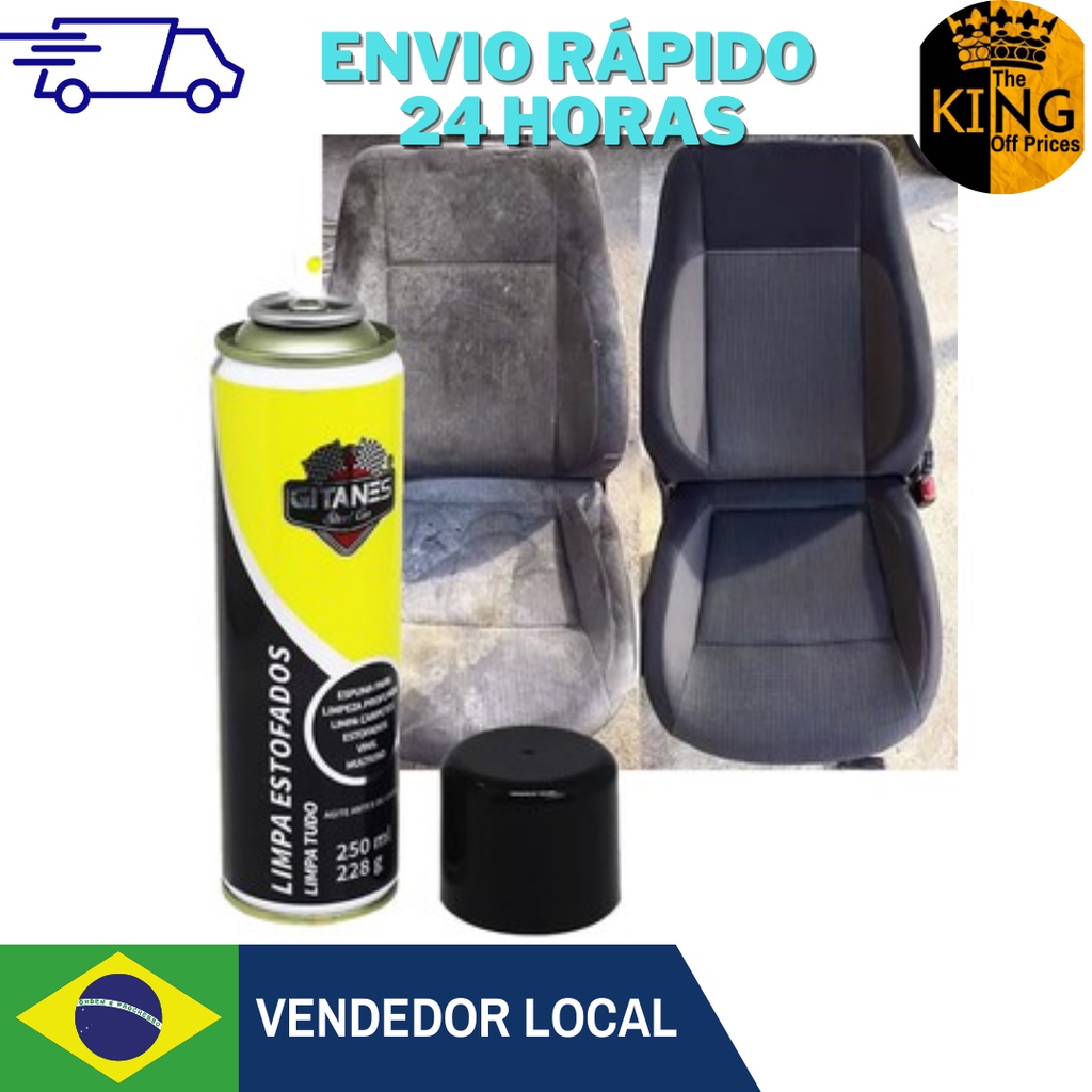 Spray Limpa Estofado Automotivo Espuma M Gica Banco Carro Sof