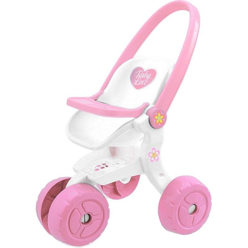 Carrinho De Boneca Baby Love Usual Brinquedos Shopee Brasil