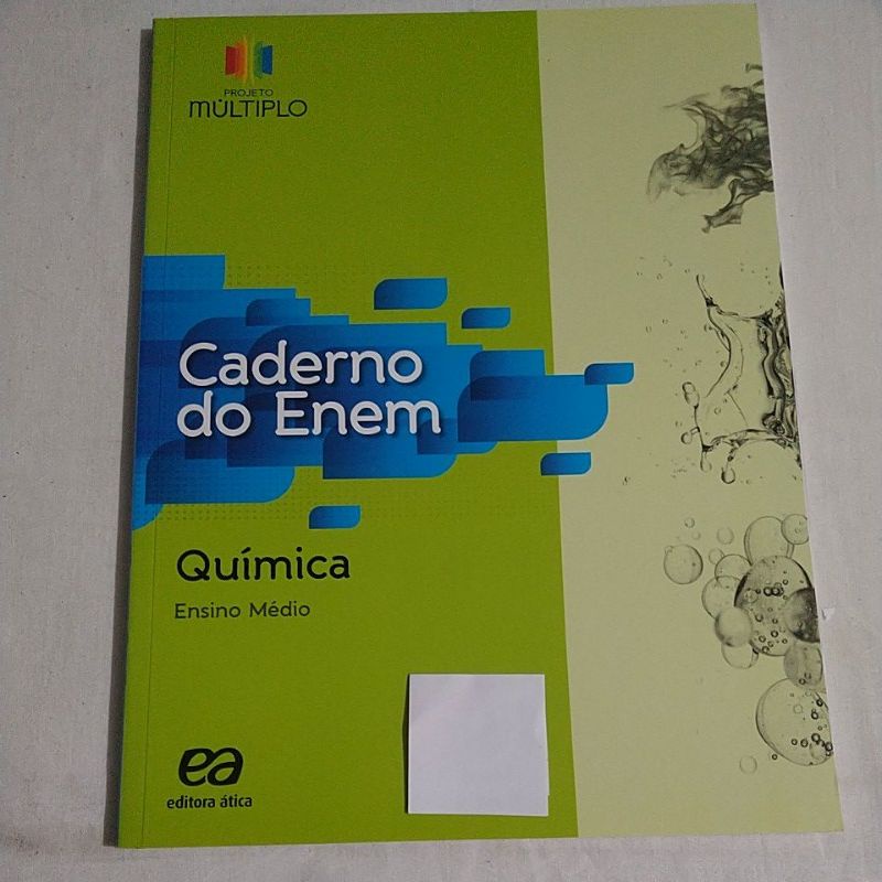 Projeto M Ltiplo Qu Mica Caderno Do Enem Martha Reis Edi O