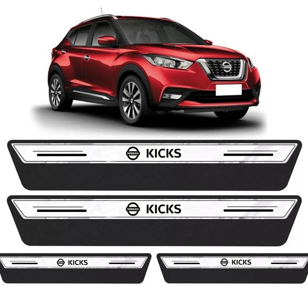 Soleira Protetor Porta Platinum Nissan Kicks