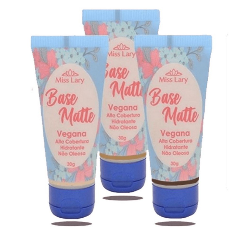 Base Matte Vegana Miss Lary Shopee Brasil