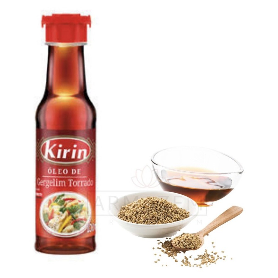 Óleo De Gergelim Torrado Kirin 100ml Shopee Brasil