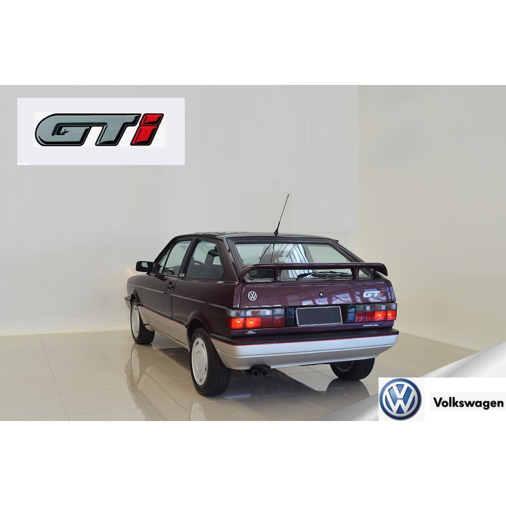 QUADRO VINTAGE P DECORAÇÃO C MOLDURA E VIDRO 20x30 V W GOL GTI