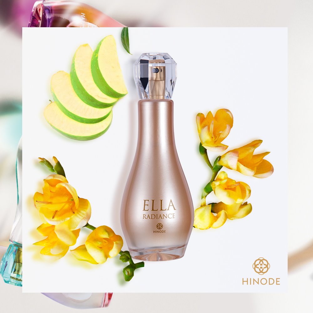 Perfume Feminino Hinode Ella Radiance Ml Original Lacrado Shopee