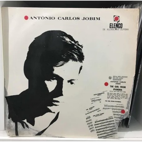 Lp Disco De Vinil Antonio Carlos Jobim Elenco Shopee Brasil