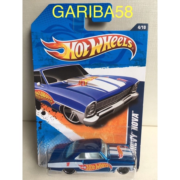 Hot Wheels Chevy Nova Hw Racing Gariba Shopee Brasil