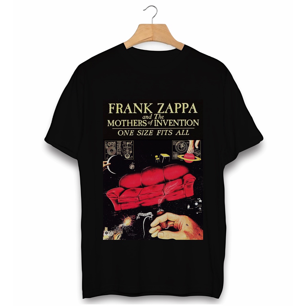 Camiseta Frank Zappa One Size Fits All C988 Shopee Brasil