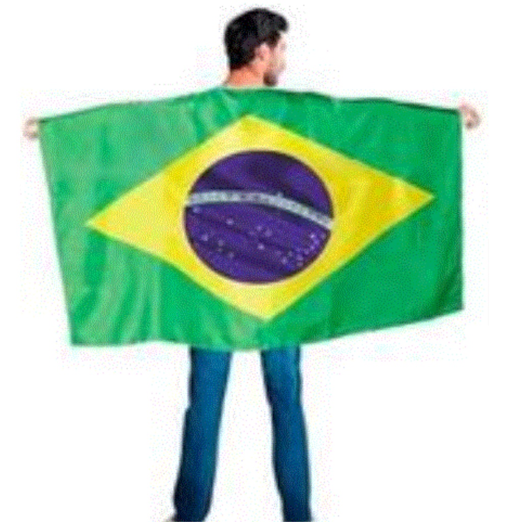 Bandeira Do Brasil 140x90cm Dupla Face A Melhor Qualidade Shopee Brasil