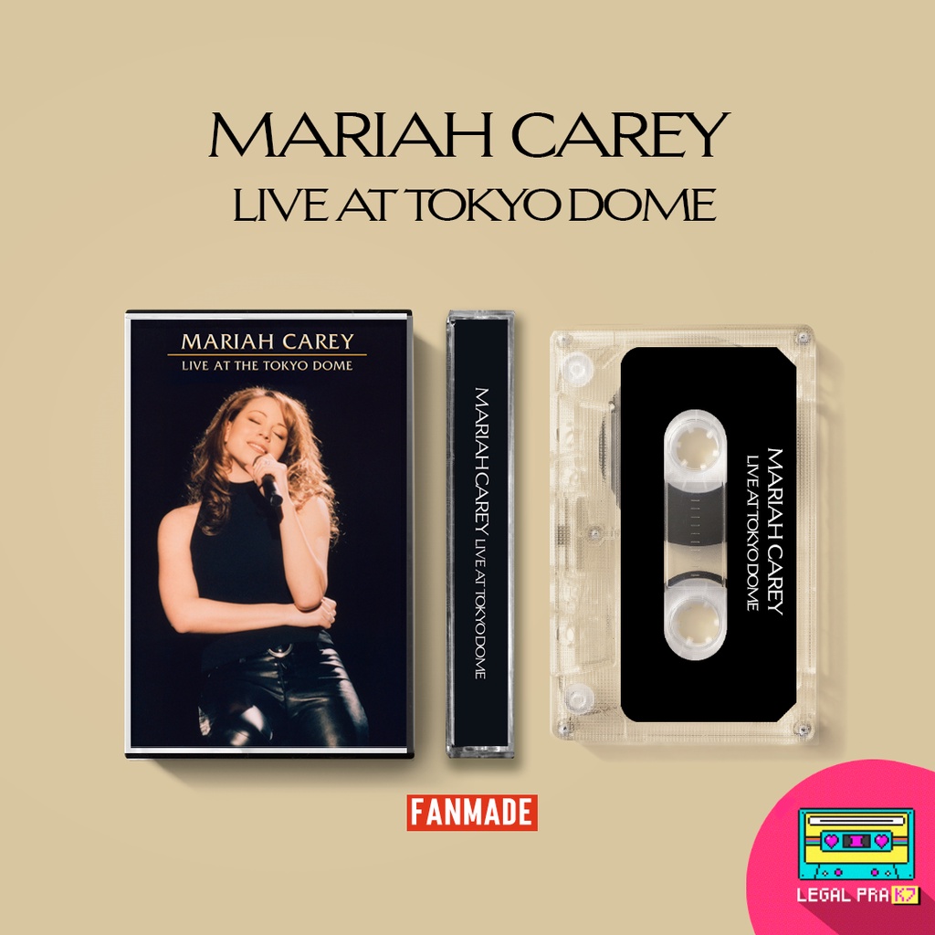 Fita K Mariah Carey Live At The Tokyo Dome Fanmade Shopee Brasil