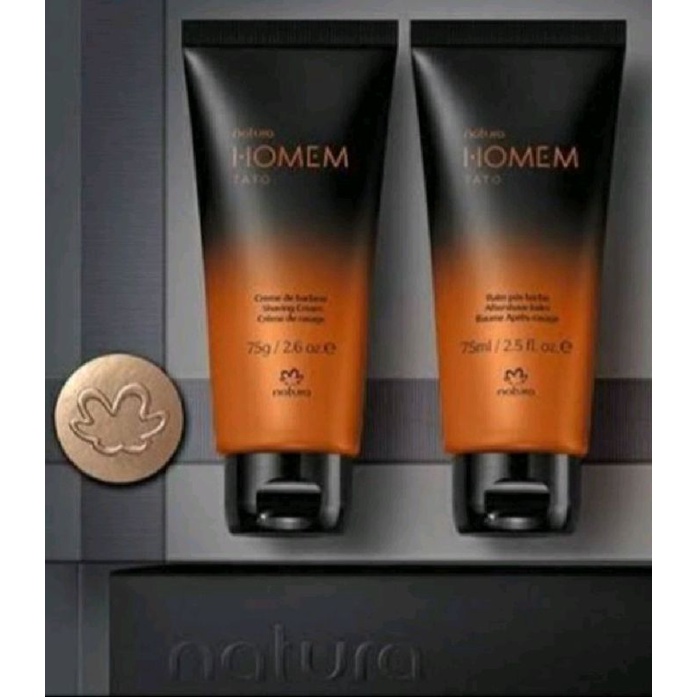 Kit Desodorante Hidratante Corporal Balm P S Barba Natura Homem Tato