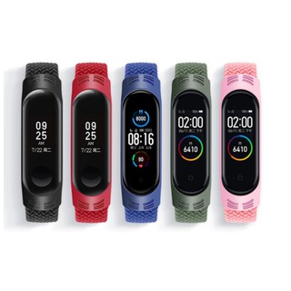 Pulseira De Nylon Premium Para Xiao Mi Band 3 4 5 Sports Extremamente