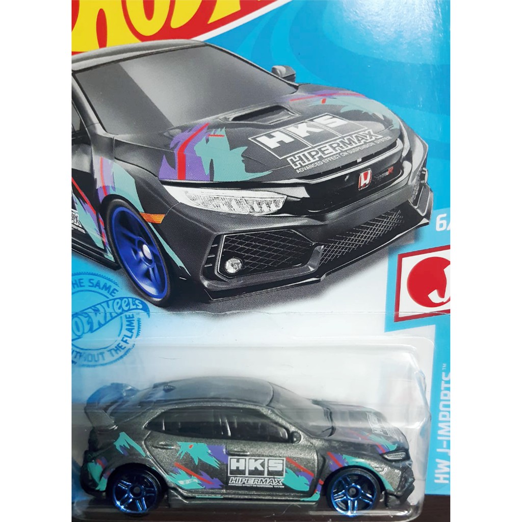 Miniatura Hot Wheels Honda Civic Type R Shopee Brasil