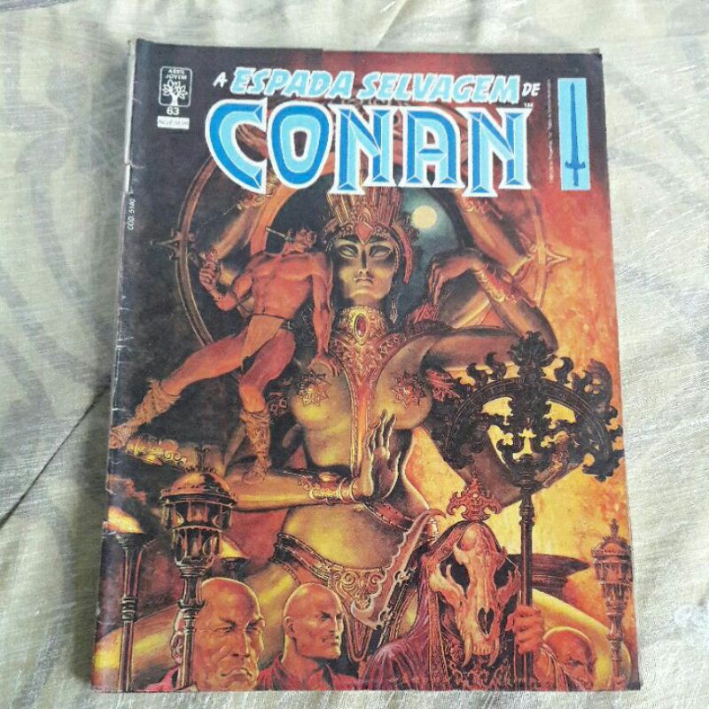 Revista A Espada Selvagem De Conan Shopee Brasil