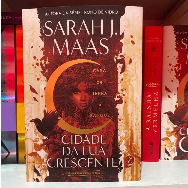 Cidade Da Lua Crescente Sarah J Maas Shopee Brasil