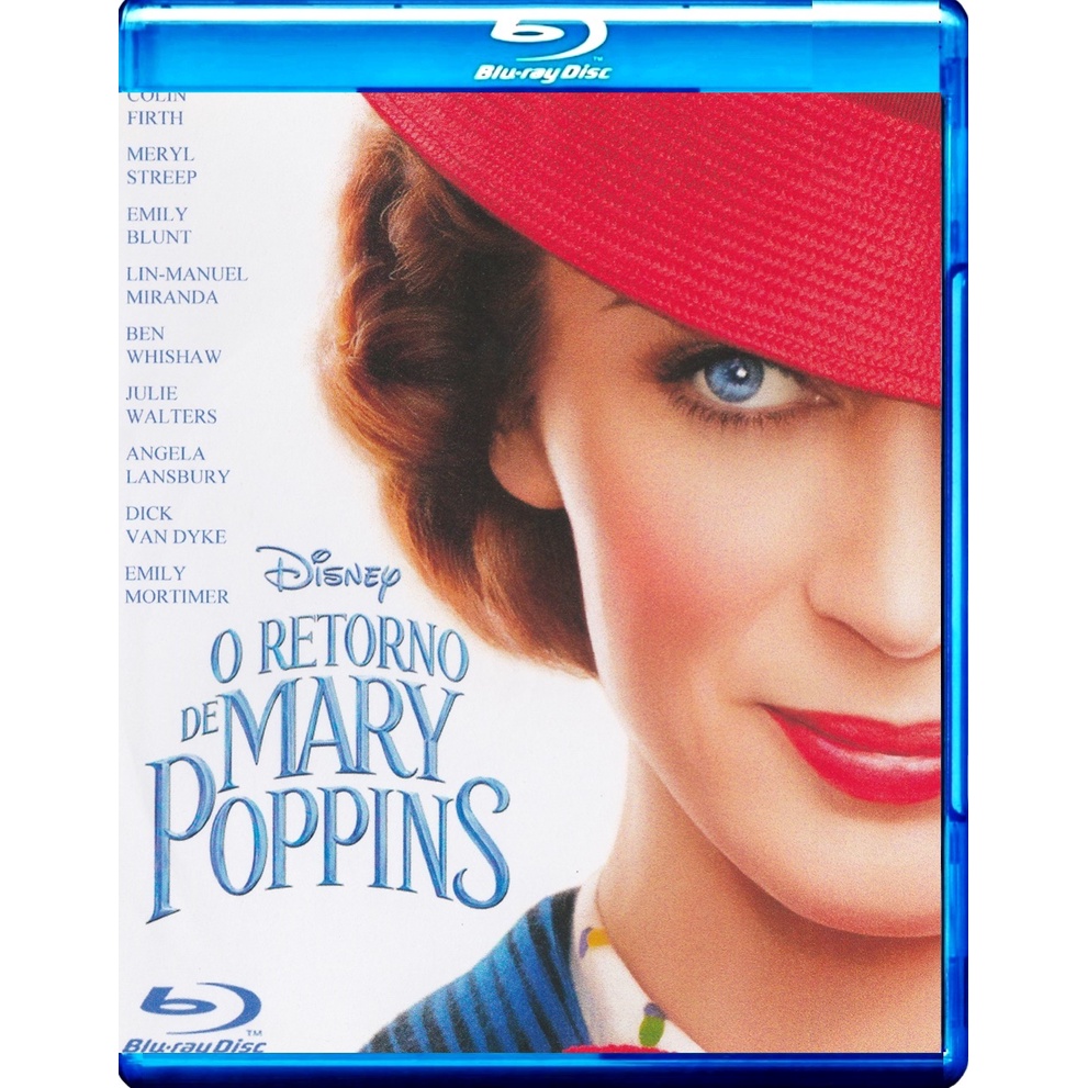 Blu Ray Filme O Retorno De Mary Poppins Dublado E Legendado Shopee