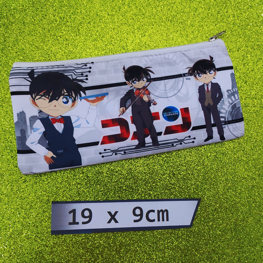 Porta Moedas Documentos Anime Detective Conan Bolsinha Estojo