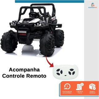 Carro Carrinho Elétrico Infantil Motorizado Criança Mini Jipe UTV