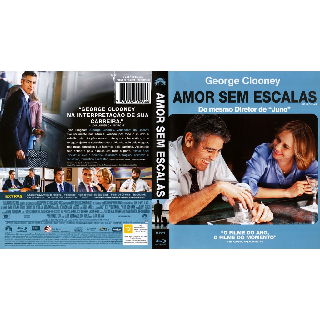 DVD Amor Sem Escalas George Clooney Shopee Brasil