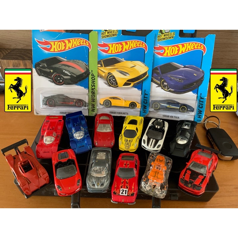 Ferrari Hot Wheels Shopee Brasil