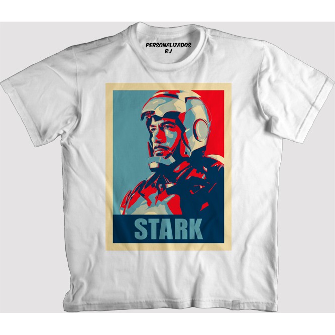 Camiseta IRON MAN GÊNIO BILIONÁRIO PLAYBOY FILANTROPO TONY STARK