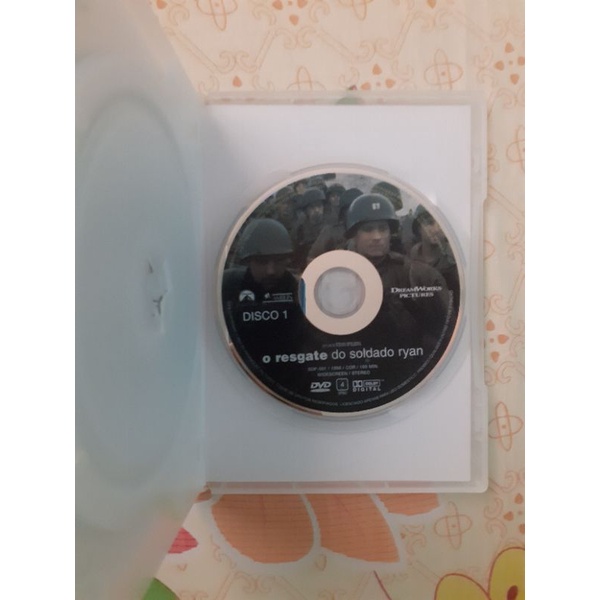 Dvd Duplo Filme O Resgate Do Soldado Ryan Novo Shopee Brasil