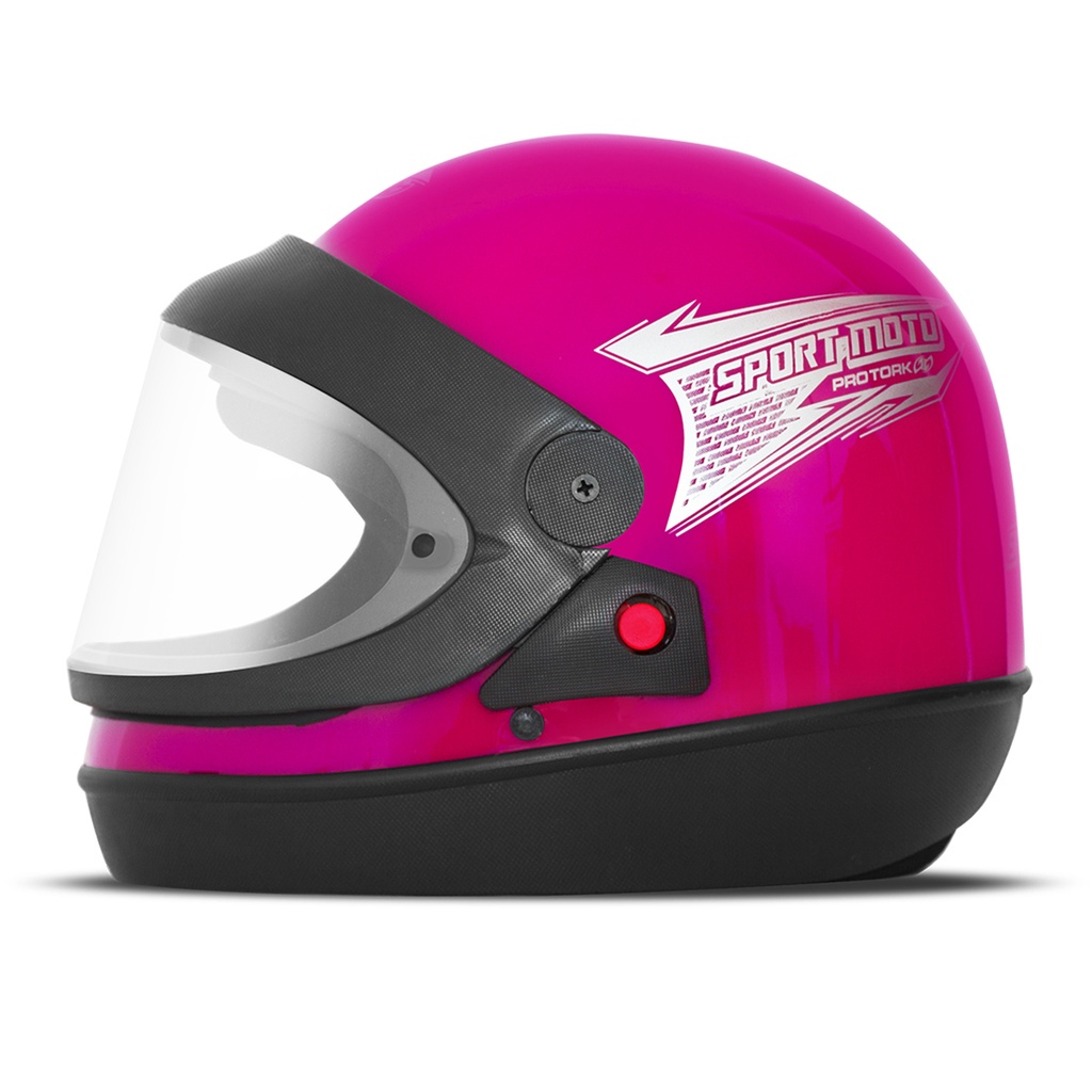 Capacete Para Moto Fechado Feminino Masculino Integral Modelo San