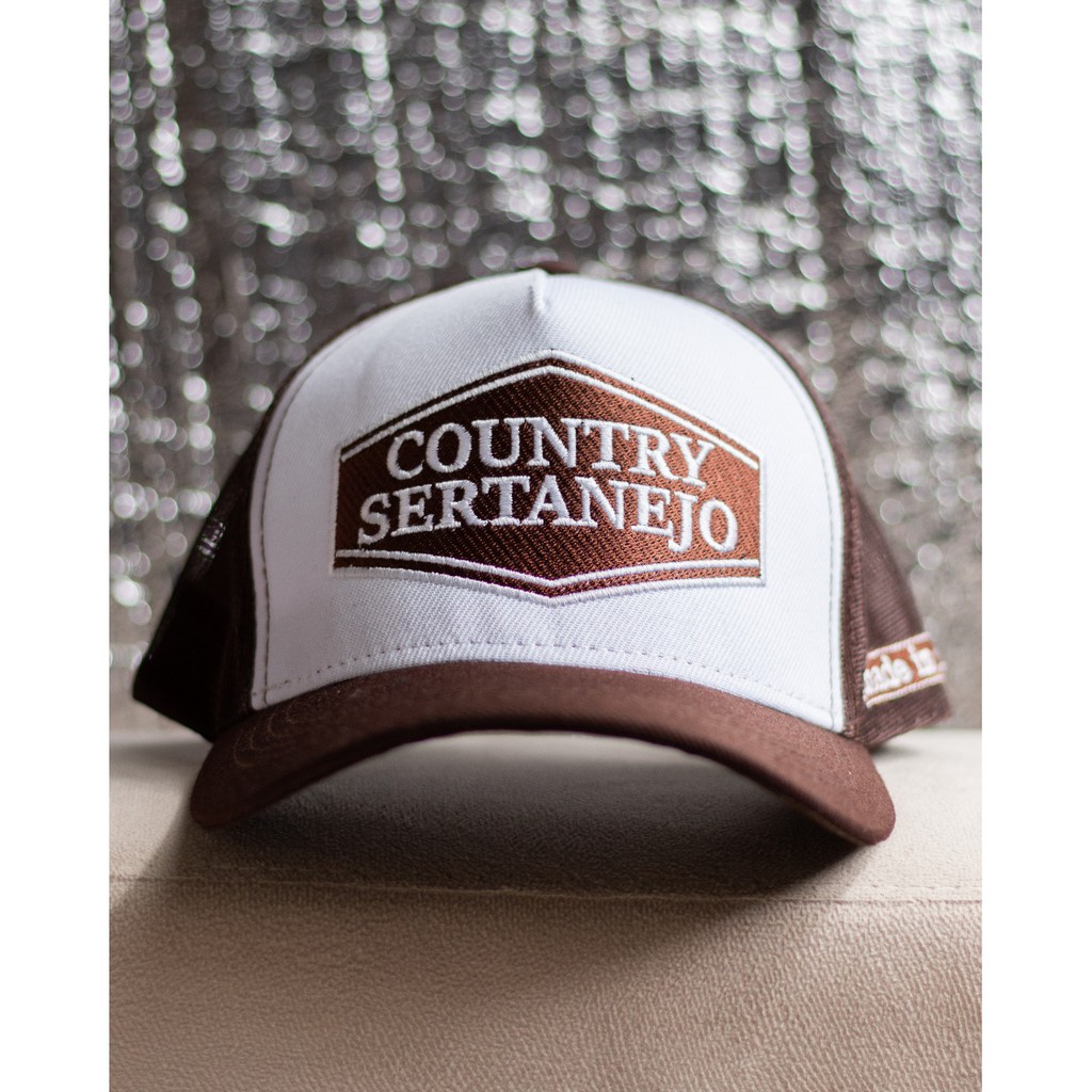 Bone Country Sertanejo Caipira Unissex Telinha Aba Curva Original