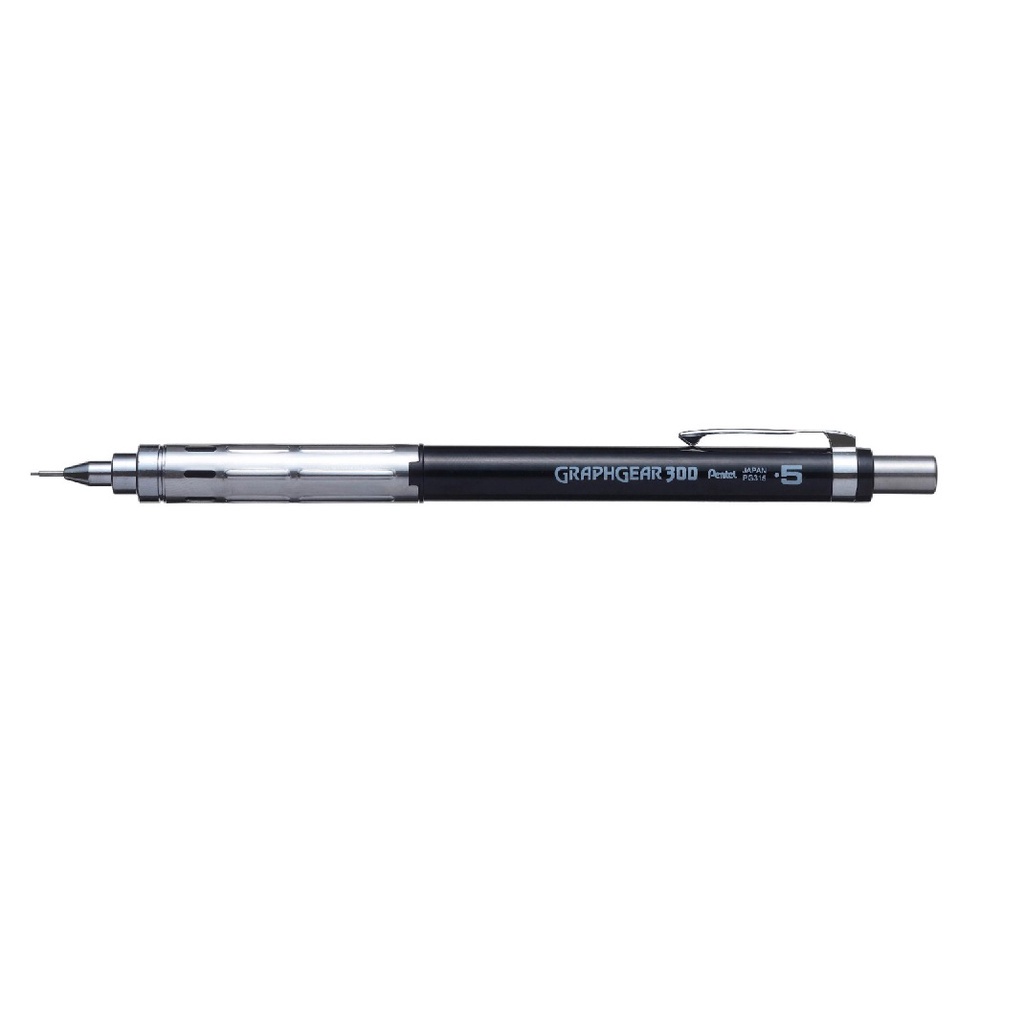 Lapiseira Pentel Graphgear 300 PG315 0 5mm Preta Shopee Brasil