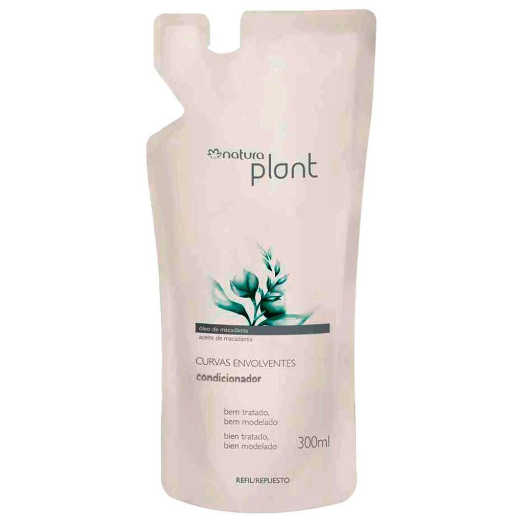 Refil Condicionador Natura Plant Curvas Envolventes Ml Shopee Brasil