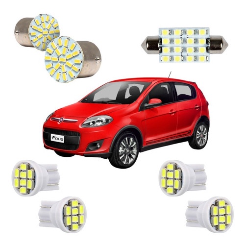 Kit Lampada Led Fiat Palio Shopee Brasil