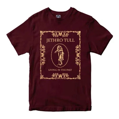 Camiseta Jethro Tull Living In The Past Album Cover Masculina