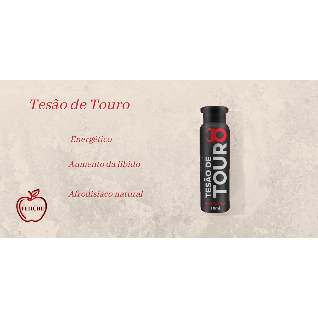 Tes O De Touro Afrodis Aco Natural Ml Shopee Brasil