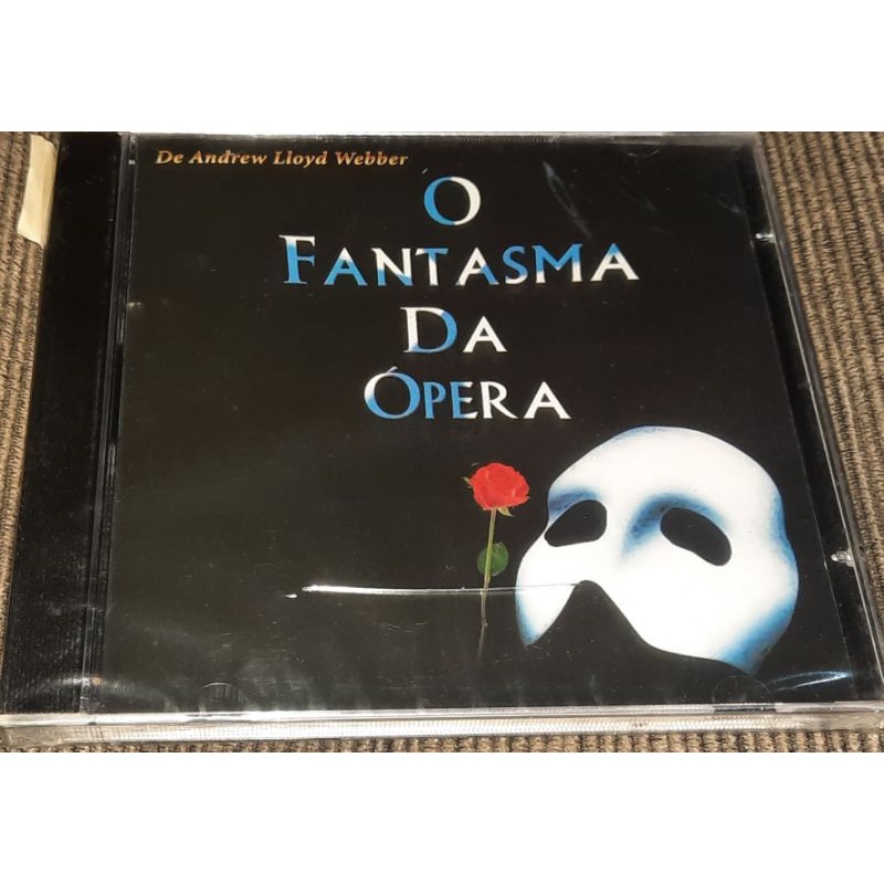 Cd O Fantasma Da Opera Original Lacrado 1182 Shopee Brasil